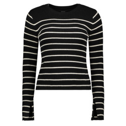 Vero Moda Vmgold rib ls o-neck pullover dessin
