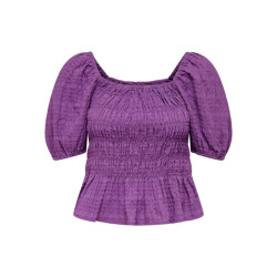 Only Onlcarla ss smock top wvn -