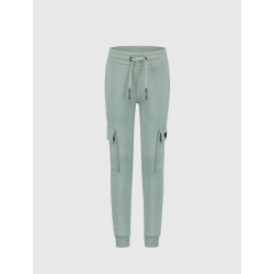 Ballin Amsterdam Sweat broek regular fit donker mint