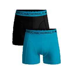 Muchachomalo Jongens 2-pack boxershorts effen