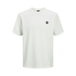 Jack & Jones Jcopuffer tee ss crew neck smu off-white