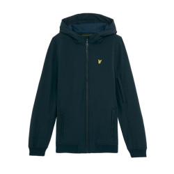 Lyle and Scott Softshell jas met capuchon navy