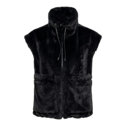 Jacqueline de Yong Esther faux fur waistcoat