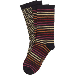 King Louie Socks 2-pack mariani maple orange