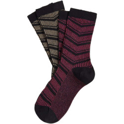 King Louie Socks 2-pack dynasty black