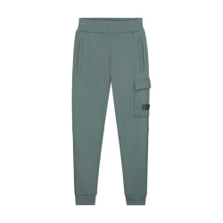 Malelions Sweat broek cargo teal