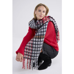 Summum 8s1005-8553 pied de poule scarf