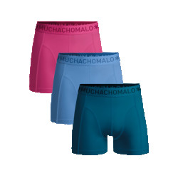 Muchachomalo Jongens 3-pack boxershorts effen