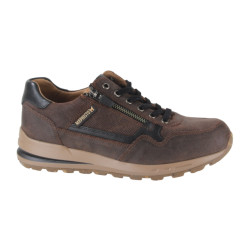 Mephisto Bradley old velours 1170h/nevada 1500 walnut heren sneakers 40 (6,5)
