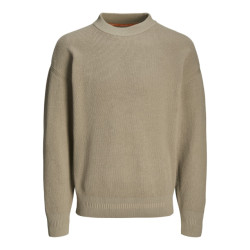 Jack & Jones Jcooutdoor knit mock neck sn licht