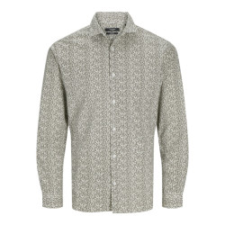 Jack & Jones Jprblablackpool stretch ls shirt sn dessin