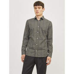 Jack & Jones Jprblablackpool stretch ls shirt sn dessin