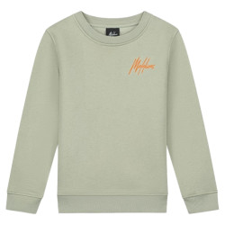 Malelions Striped signature sweater