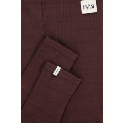 Looxs Revolution Legging chocolate voor meisjes in de kleur