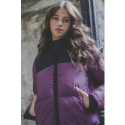 Looxs Revolution Winterjas gewatteerd purple voor meisjes in de kleur