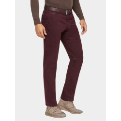 Meyer Katoenen broek broek dublin katoen bordeaux 1272557200/57