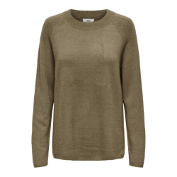 Jacqueline de Yong Jdymarco ls o-neck slit pull knt n -