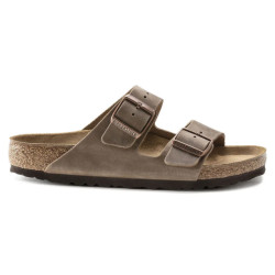 Birkenstock Arizona vetleer tobacco normaal voetbed