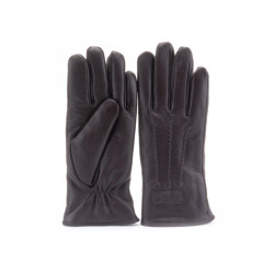 Warmbat Gloves men goat leather choco