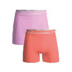 Muchachomalo Jongens 2-pack boxershorts effen