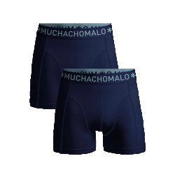 Muchachomalo Jongens 2-pack boxershorts effen