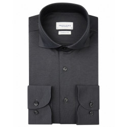 Profuomo Japanese knitted overhemd met lange mouwen