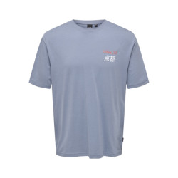 Only & Sons Onskeane rlx ss print tee noos raf