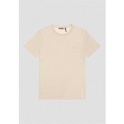 Antony Morato T-shirt s24 logo print sand bruin