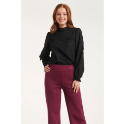 Smashed Lemon 24591 bloem textuur e blouse |