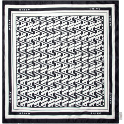 Aaiko Scarf black and white pes 511