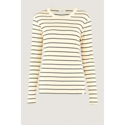 Penn & Ink T-shirt lange mouw