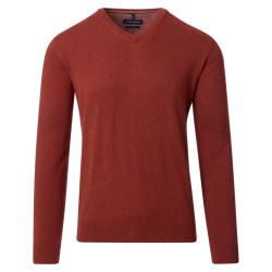 Casamoda Heren trui 004430 490 fire brick