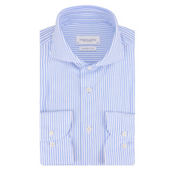Profuomo Japanese knitted overhemd met lange mouwen