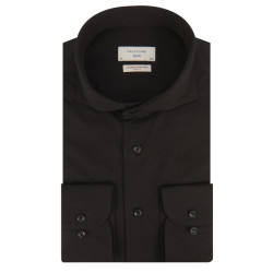 Profuomo Japanese knitted overhemd met lange mouwen