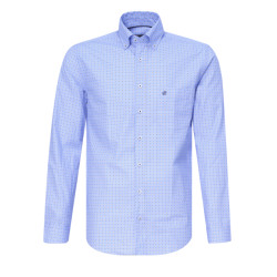 Campbell Classic casual overhemd met lange mouwen