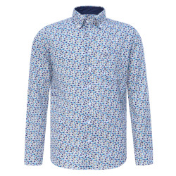 Campbell Classic casual overhemd met lange mouwen