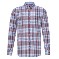 Campbell Classic casual overhemd met lange mouwen