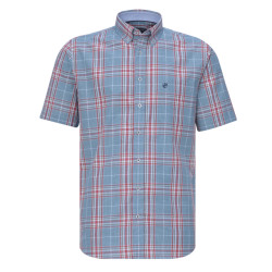 Campbell Classic casual overhemd met korte mouwen