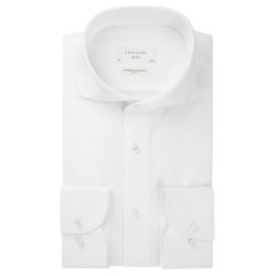 Profuomo Japanese knitted overhemd met lange mouwen