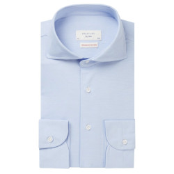 Profuomo Japanese knitted overhemd met lange mouwen