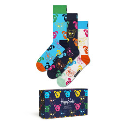 Happy Socks Mixed dogs giftpack 3-pack