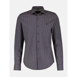 Lerros Modieus overhemd met geometrisch patroon