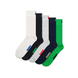 Happy Socks Effen sokken multi colors 5-pack