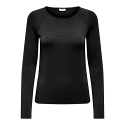 Jacqueline de Yong Kaiser l/s glitter o-neck top