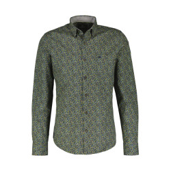Lerros Heren overhemd 2481444 670 chilled olive