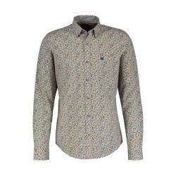 Lerros Heren overhemd 2481444 948 pumpkin orange