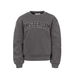 Looxs Revolution Meiden sweater amsterdam silver