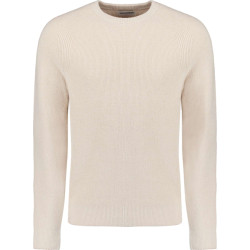 No Excess Pullover crewneck ribknit super sof cement