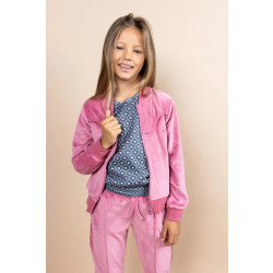 MAYCE Meisjes vest velvet c