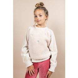 MAYCE Meisjes sweater teddy kit